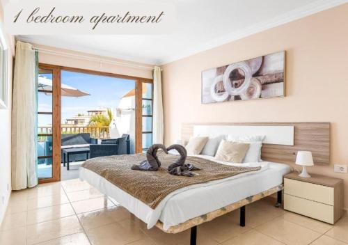 Ruang duduk di Luxury Apartaments in Costa Adeje, Los Geranois