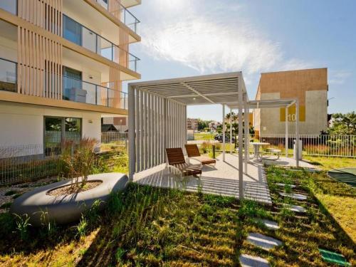 Zahrada ubytování Apartament w centrum Hel