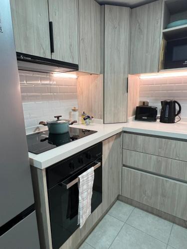 Dapur atau dapur kecil di Departamento Magnolio