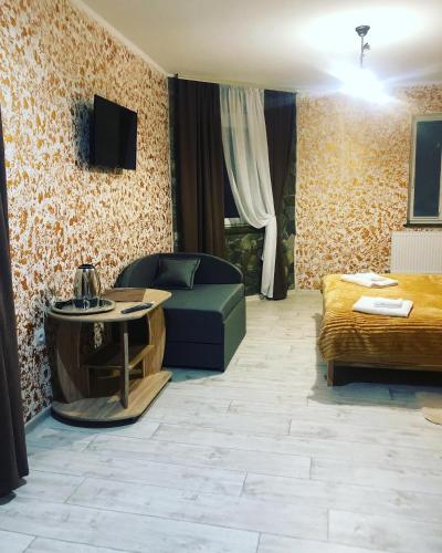 Μια τηλεόραση ή/και κέντρο ψυχαγωγίας στο Good House Yaremche