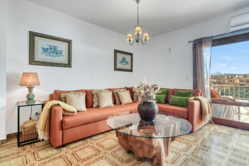 Posezení v ubytování Apartamento de Moraira