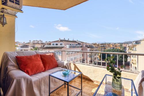 Balkón nebo terasa v ubytování Apartamento de Moraira