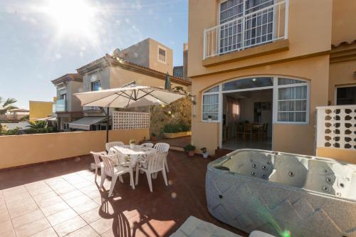 Μπαλκόνι ή βεράντα στο Casa Acoran with Jacuzzi