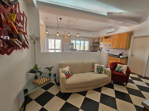 Η κουζίνα ή μικρή κουζίνα στο Stella-Guesthouse - Terrazzo privato e relax vicino Siracusa