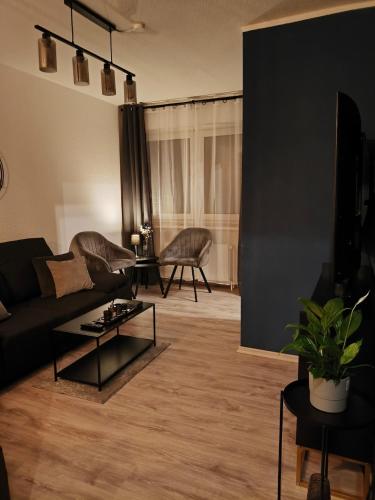 Χώρος καθιστικού στο City Apartment Leonidas