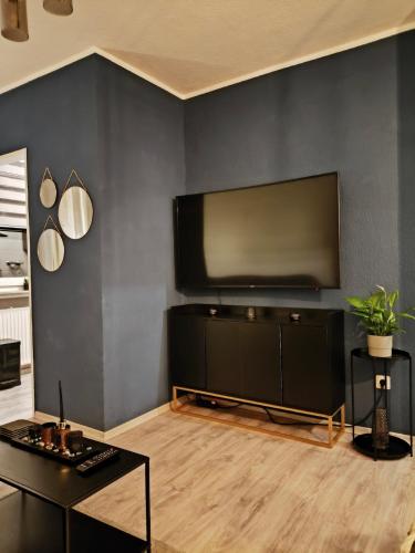 Μια τηλεόραση ή/και κέντρο ψυχαγωγίας στο City Apartment Leonidas