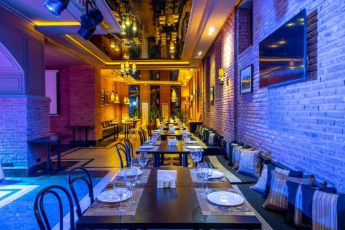 Restaurace v ubytování ORBI PALACE room 713