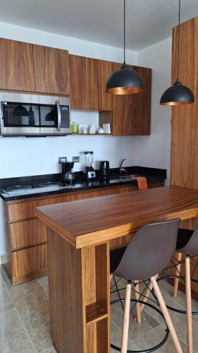 Η κουζίνα ή μικρή κουζίνα στο Playa del Carmen - Playaquerida