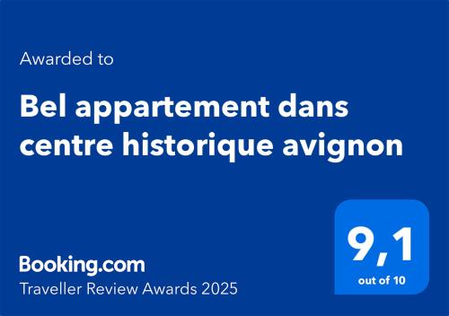 Bel appartement dans centre historique avignon