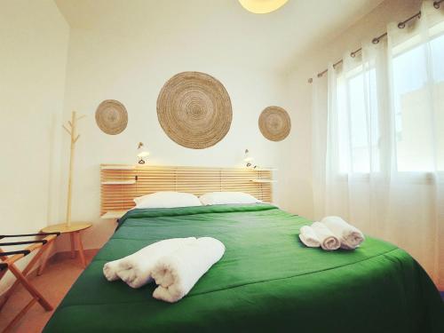 Postel nebo postele na pokoji v ubytování SUD12 - Case Vacanze sul Mediterraneo