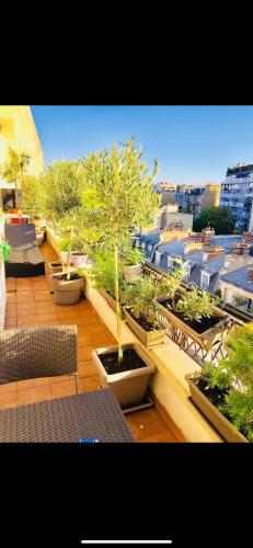 Appart Terrasse Vue Tour Eiffel
