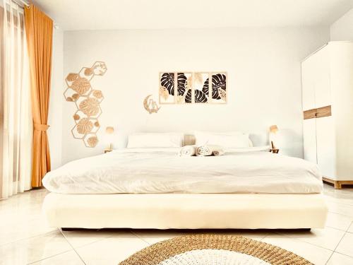 Postel nebo postele na pokoji v ubytování Luxury Paradise entire Villa 3br
