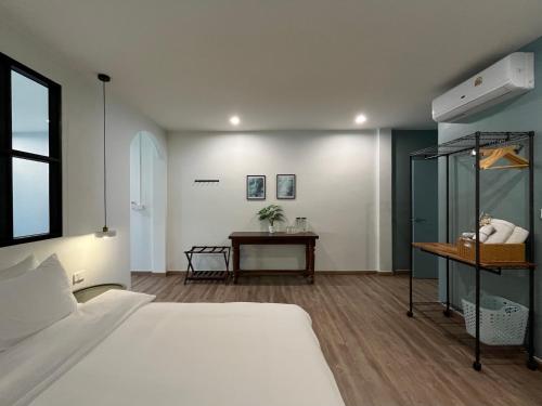 Katil atau katil-katil dalam bilik di Nautical Home & Seashell House B&B