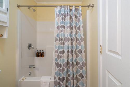 Koupelna v ubytování Harbor Lights