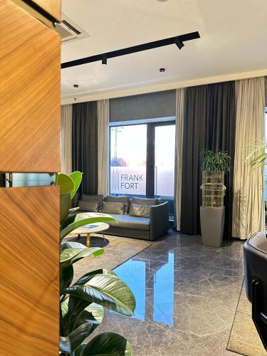 Χώρος καθιστικού στο Frankfort Hotel and Spa