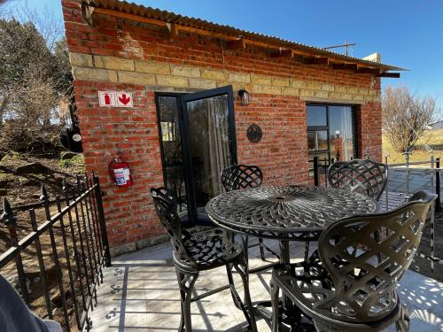 Un balcón o terraza de Retief Guest Farm