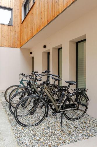 Jízda na kole v ubytování Les Lodges des Forges nebo okolí