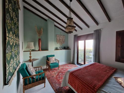 Postel nebo postele na pokoji v ubytování Finca Flamenco Holiday Suites Adults Only