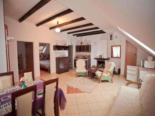 Apartment in Rowy with a garden