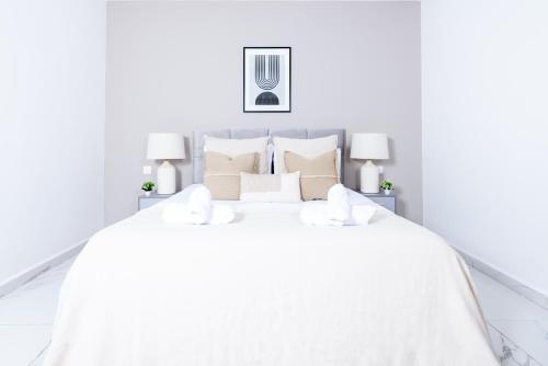 Una cama o camas en una habitación de Fabulous Apartment in Draria