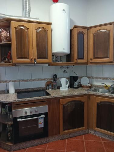 Dapur atau dapur kecil di Palm Comfort