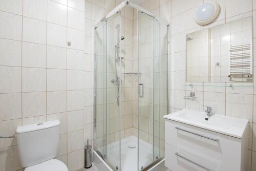 Kúpeľňa v ubytovaní Rewita Rogowo k Kołobrzegu