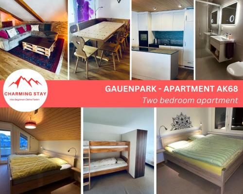 Postel nebo postele na pokoji v ubytování Apartmenthaus Gauenpark - CharmingStay