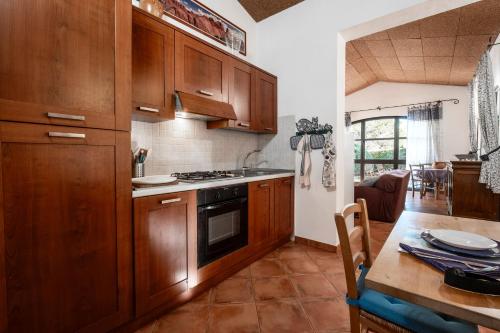 Kuchyň nebo kuchyňský kout v ubytování Sweet Tuscany