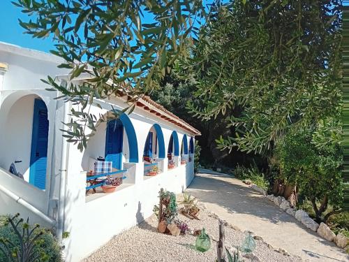 Κήπος έξω από το Spiti Melianou