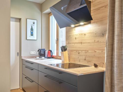 Kuchyň nebo kuchyňský kout v ubytování Mountain Lover one by AA Holiday Homes