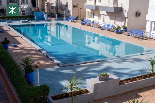 Bassein majutusasutuses Beachside Retreat Rabat - Zayane Homes või selle lähedal
