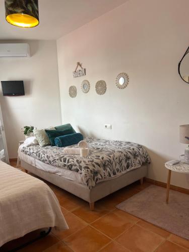 Katil atau katil-katil dalam bilik di Evens-Goretti House