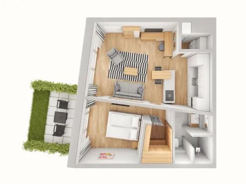 FABEL Apartments am Nord Bhf photo 71