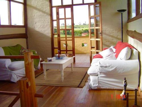 Χώρος καθιστικού στο Casa de Campo no Itambé