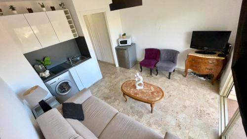 Studio avec terrasse, parking, piscine proche plage et centre à Cannes