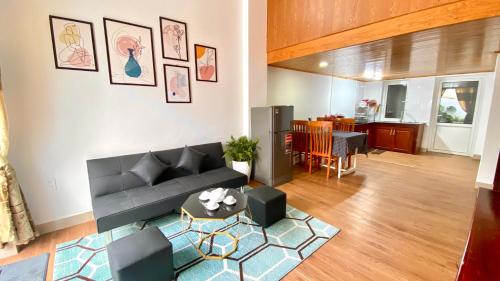 Posezení v ubytování Lê Mùi Hotel - Apartment
