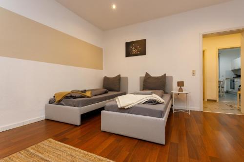 Posezení v ubytování FullHouse - Chemnitz - M45 Apartments