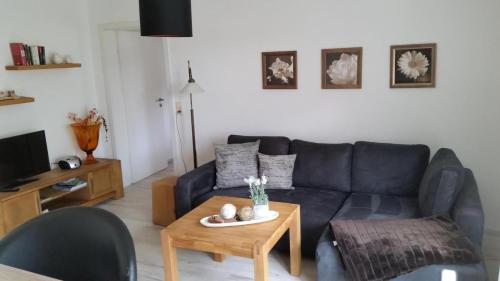 Posezení v ubytování Ferienwohnung Himmelreich