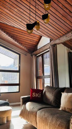 Ruang duduk di Duplex l 'Épervier