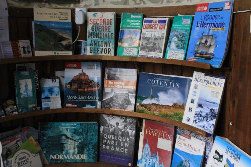 B&Bにある図書室