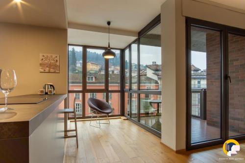 Μπαλκόνι ή βεράντα στο PIAZZETTA BESIO apartment
