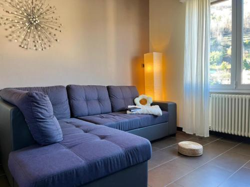 Posezení v ubytování Nymphs of Lake Como, House of Harmony - Lake view apartment
