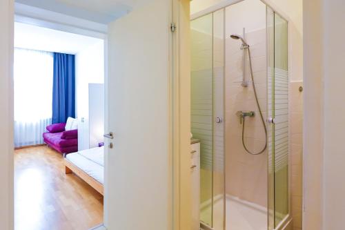 Kúpeľňa v ubytovaní Appartements CHE