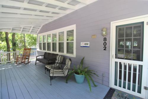 En balkon eller terrasse på Folly Bungalow