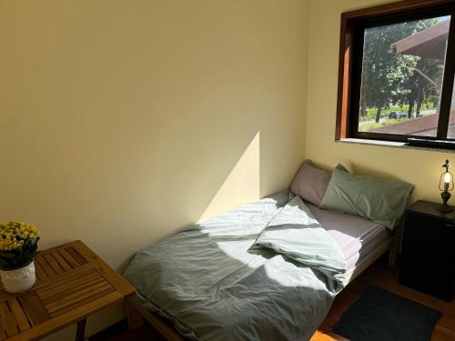 Postel nebo postele na pokoji v ubytování Casa Monsenhor
