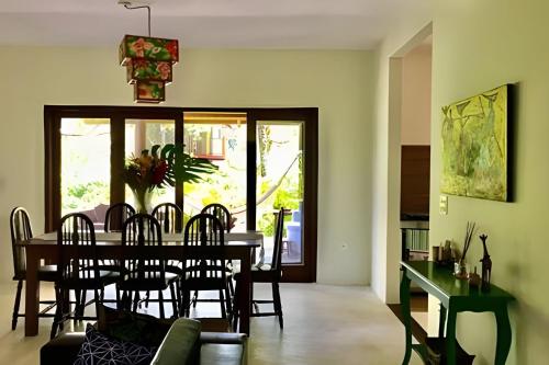 Posezení v ubytování Licuri Praia de Algodões