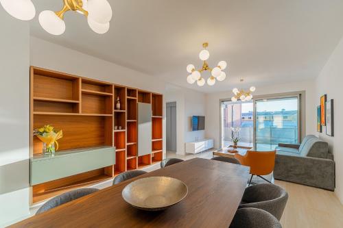 Posezení v ubytování Cremona Inn Aparthotel