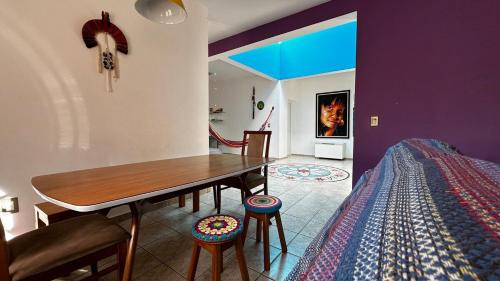 Χώρος καθιστικού στο Casa Maria Fulô