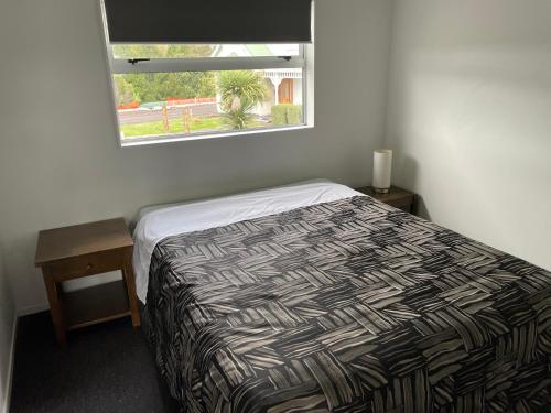 Кровать или кровати в номере Mountain View Apartments