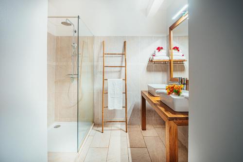Koupelna v ubytování Appartement T3 -Villa Les Bougainvilliers